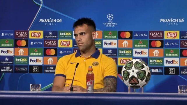 Lautaro Martínez reveló que está Lautaro Martínez reveló que está