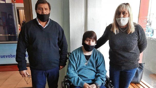 Bruno Escobar quedó con secuelas graves de su accidente.