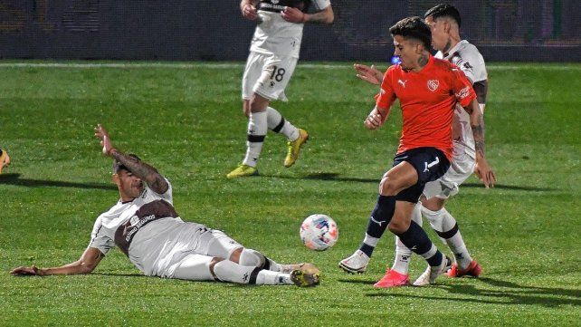 Andrés Roa volvió a marcar para Independiente como lo hizo ante Patronato.
