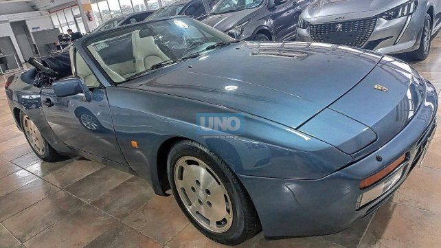 Así luce hoy el Porsche 944 S2 Cabrio que perteneció a la tenista. Así luce hoy el Porsche 944 S2 Cabrio que perteneció a la tenista.