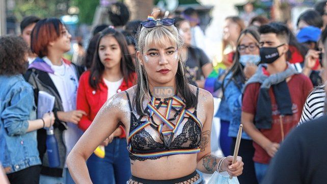 La Marcha del orgullo se hizo sentir en Paraná.