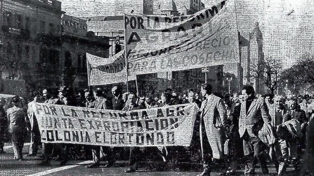 A 110 años, la Federación Agraria de Entre Ríos recordó el "Grito de Alcorta".