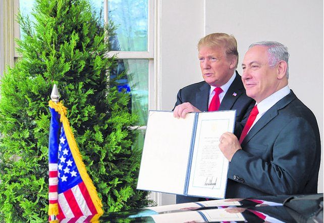 Trump y Netanyahu.