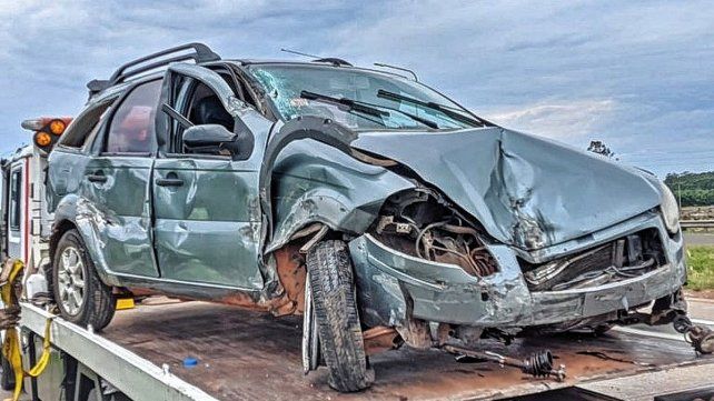 En Ruta 14 se dio un nuevo accidente. 