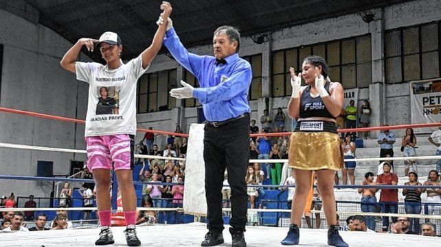 La Panterita Lescano se llevó el triunfo. La Panterita Lescano se llevó el triunfo.