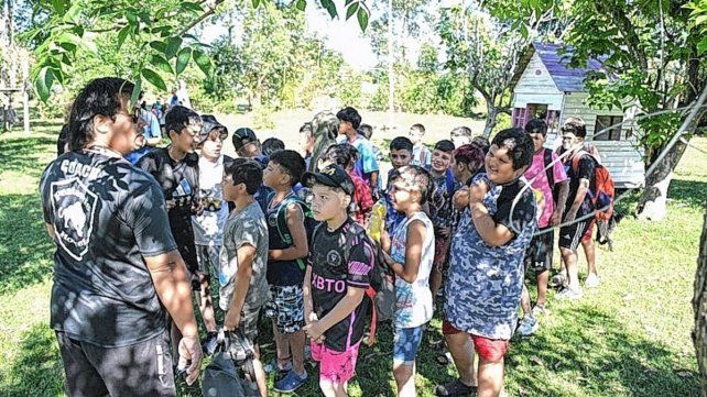 En Concordia empezaron los recreativos de verano. En Concordia empezaron los recreativos de verano.