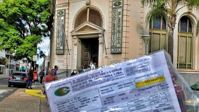 En Concordia aplican rebajas a las facturas de luz.