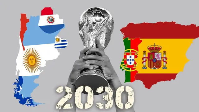 Argentina, Chile, Paraguay y Uruguay se postulan además de Portugal y España para el Mundial 2030.