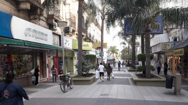 La peatonal de Concordia
