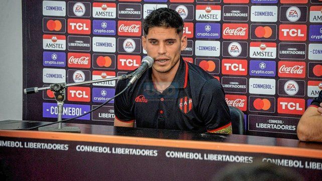 Mateo Levato anotó el primer gol de Patronato en el ámbito internacional