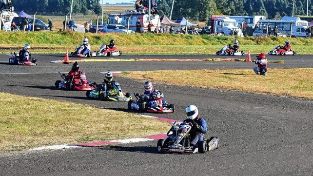 El Karting Entrerriano corrió en La Histórica.