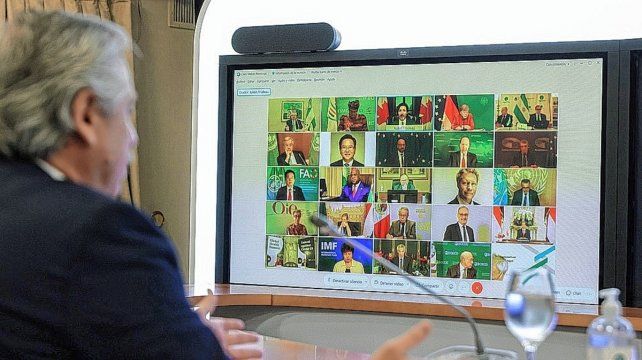 Alberto Fernández: "La grave desigualdad en el acceso a medicamentos y vacunas representa un hecho injusto"