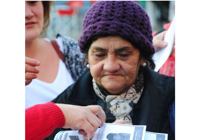 Luchadora. Isabel Vergara quiere saber qué pasó con su hijo. (Foto UNO/Juan Manuel Hernández) Luchadora. Isabel Vergara quiere saber qué pasó con su hijo. (Foto UNO/Juan Manuel Hernández)