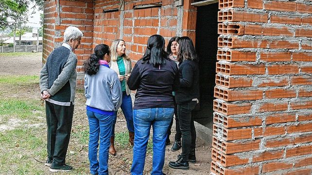 Ampliación. Desde el Centro de Día se busca completar un salón de usos múltiples para seguir dotando de infraestructura a la institución.