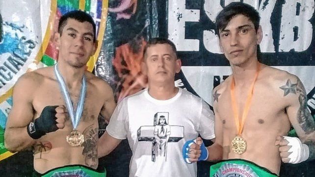 Los representantes del Yarará Team, en la Copa Garras.