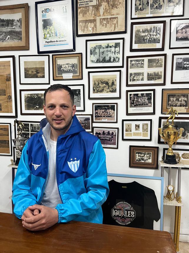 Cristhian Gómez, presidente de Juventud Unida. Cristhian Gómez, presidente de Juventud Unida.