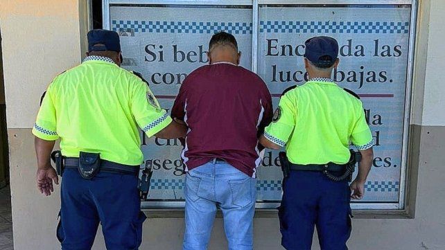 Detenido en el Puesto Paso Cerrito. Detenido en el Puesto Paso Cerrito.