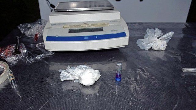 El resultado del operativo de Gendamería fueron 30 gramos de cocaína.