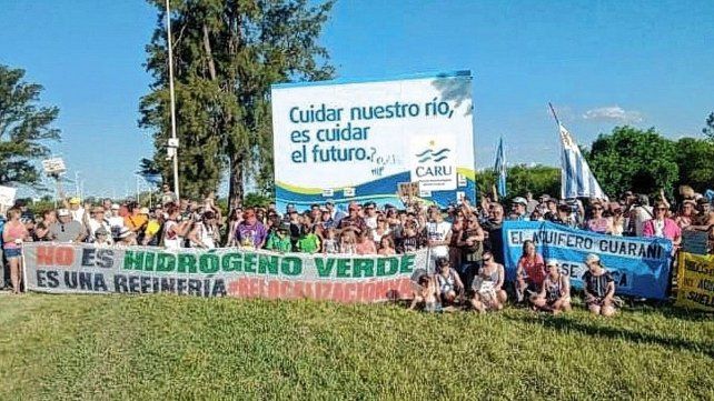 Colón se manifestó contra la instalación de una planta de hidrógeno verde en Paysandú. Colón se manifestó contra la instalación de una planta de hidrógeno verde en Paysandú.