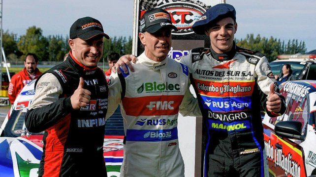 Juan Pablo Gianini se llevó la pole. Juan Pablo Gianini se llevó la pole.