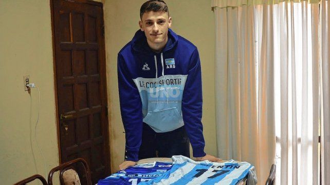 Luciano Vicentín estará en el Mundial representando a la Selección Argentina.
