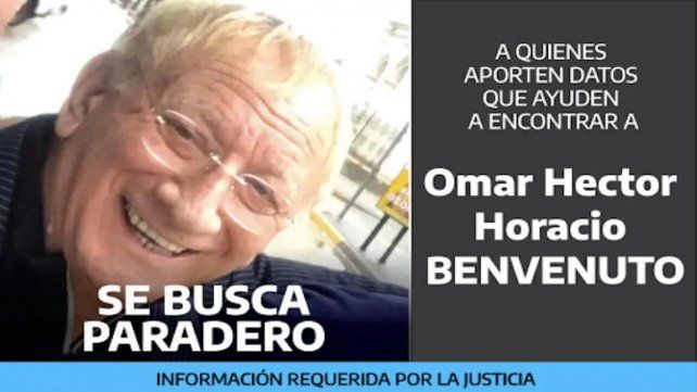 Incrementaron la recompensa para encontrar al empresario Omar Benvenuto. Incrementaron la recompensa para encontrar al empresario Omar Benvenuto.
