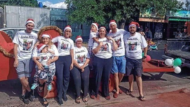La familia Julio se encarga de que Papá Noel esté presente cada Navidad en San Agustín La familia Julio se encarga de que Papá Noel esté presente cada Navidad en San Agustín