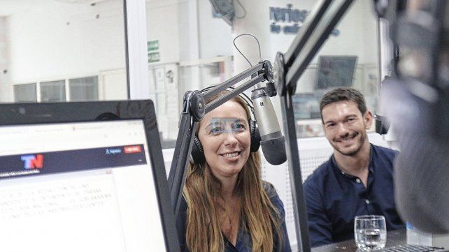 María Eugenia Vidal, entrevistada en La Mañana de La Red, brindó definiciones sobre futuro político en la antesala de las PASO. En la imagen junto al precandidato a intendente del PRO, Emanuel Gainza.