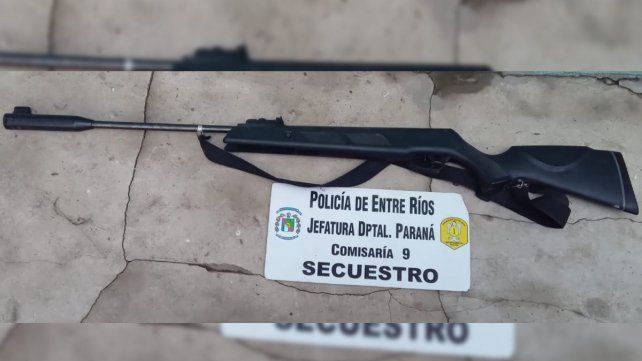 Un joven fue herido con un aire comprimido en Paraná. Un joven fue herido con un aire comprimido en Paraná.