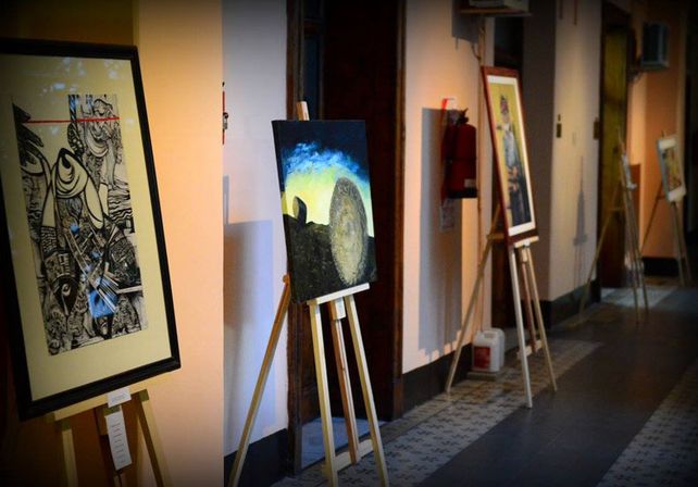 Pinturas. Se exponen en el Salón de los Pasos Perdidos. Pinturas. Se exponen en el Salón de los Pasos Perdidos.