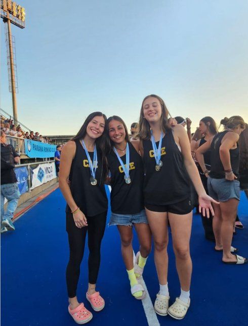 Rocío Heintze, Paz Raiteri y Valentina Bruera Rocío Heintze, Paz Raiteri y Valentina Bruera