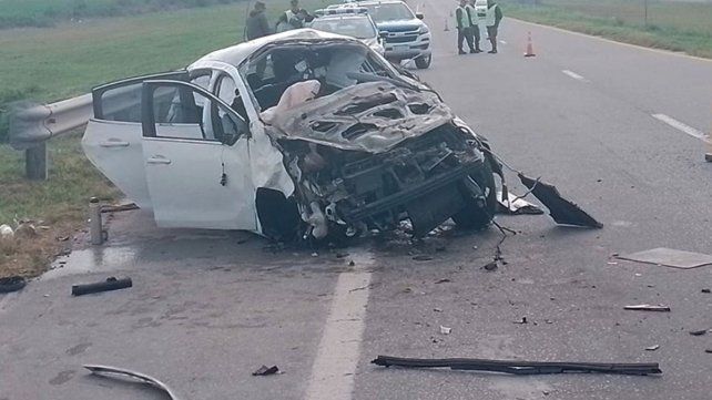 Siniestro vial fatal en Ruta 14. Siniestro vial fatal en Ruta 14.