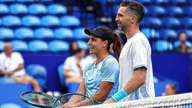 Guido Andreozzi y Lourdes Carlé protagonizaron el doble mixto de Argentina en la United Cup. Guido Andreozzi y Lourdes Carlé protagonizaron el doble mixto de Argentina en la United Cup.