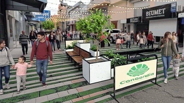 Proyecto de la peatonal. Proyecto de la peatonal.