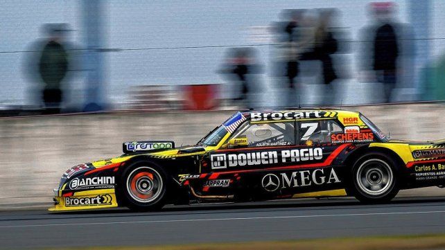 Agustín Martínez largará adelante en TC Pista.