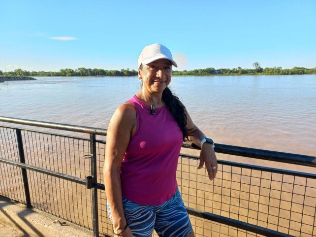 Viviana Paiva, organizadora y fundadora de la travesía nocturna. Viviana Paiva, organizadora y fundadora de la travesía nocturna.