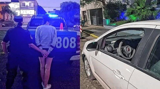 Un joven se encontraba con su novia en su auto cuando observó que su expareja los venía siguiendo. Al frenar, fueron agredidos. Sucedió en Paraná.