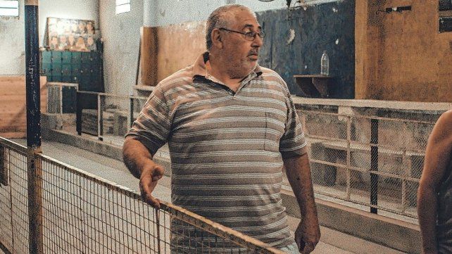 Héctor Gómez, siempre en una cancha de bochas. Héctor Gómez, siempre en una cancha de bochas.