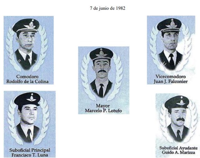 Personal fallecido el siete de junio en el Lear Jet